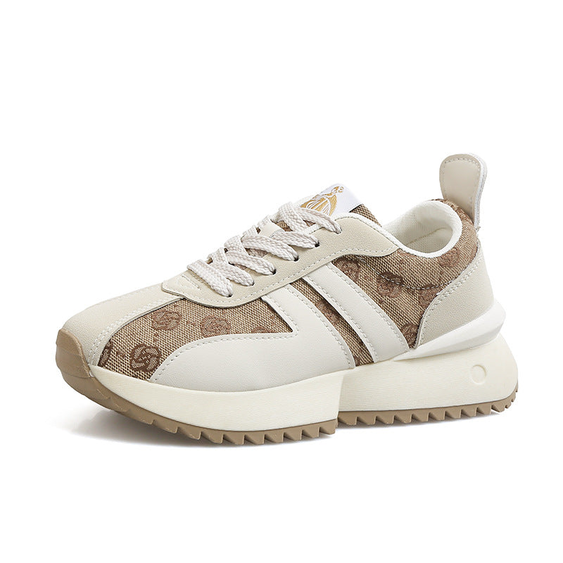 Dame Chunky Sneakers med åndbar konstruktion og stabil profilsåle Stilla