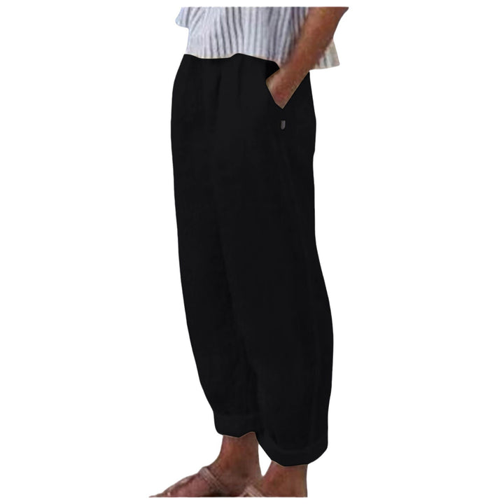 Dame Relaxed Fit Linnedbukser Stilla
