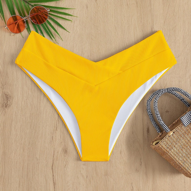 Dame Højskåret Bikini-Bukser Skovae