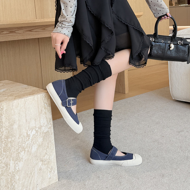 Femme Justerbart Rem Løs Slip-On Sko Stilla