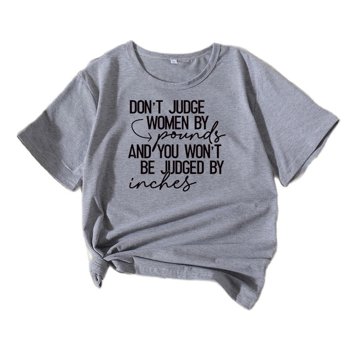 Kvinder Casual Citater Grafik T-shirt Stilla