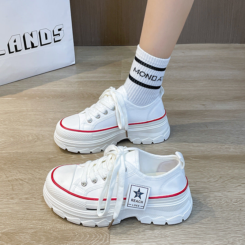 Dame Chunky Sneakers med ekstrastor profilsohle og legende design Stilla