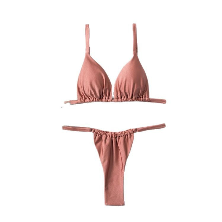 Dame Bikini-sæt med raffineret snit og højt skåret hofteområde Stilla