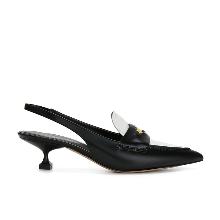 Dame spidse Slingback-hæle med unikt design Stilla