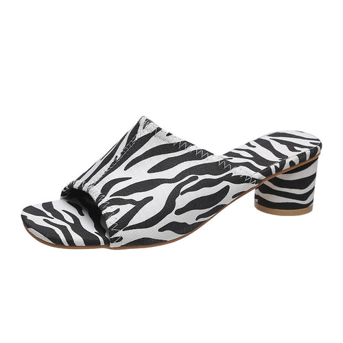 Dame Trendy Sandaler med Blokhæl Stilla
