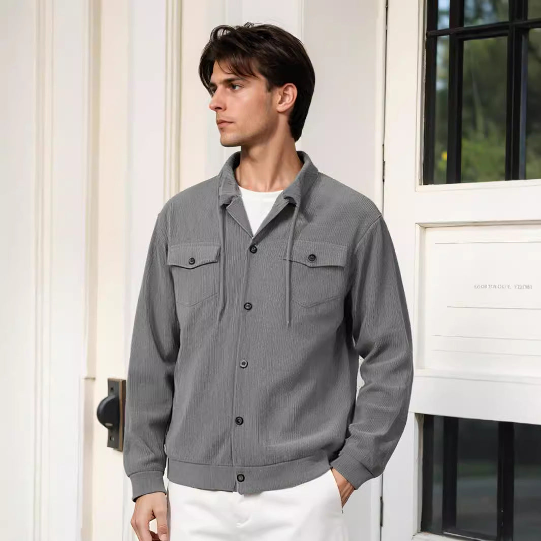 Herrer afslappet Overshirt Stilla