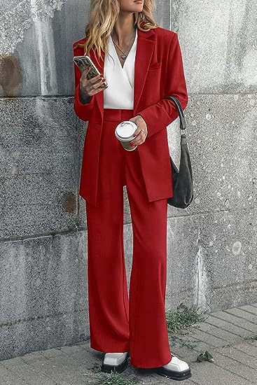 Dame Elegant og behagelig Blazer-sæt Stilla
