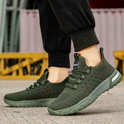 Herrer Let Åndbare Sport Sneakers Stilla