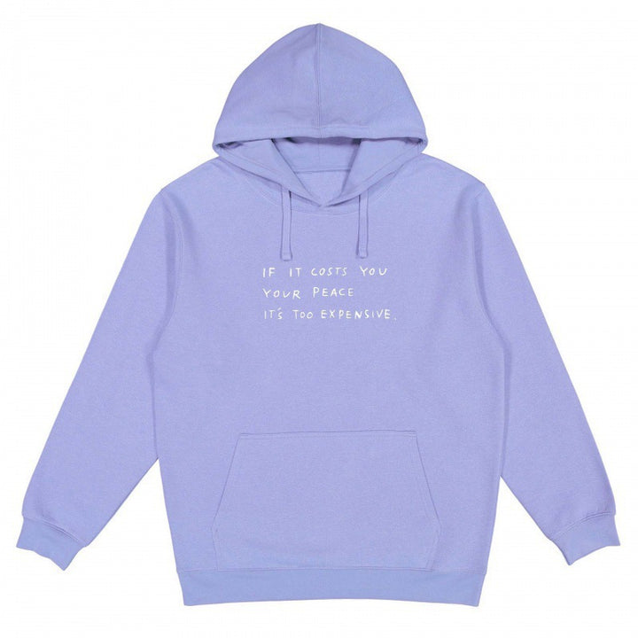 Kvinders hoodie med inspirerende citat og komfortabel pasform Skovae