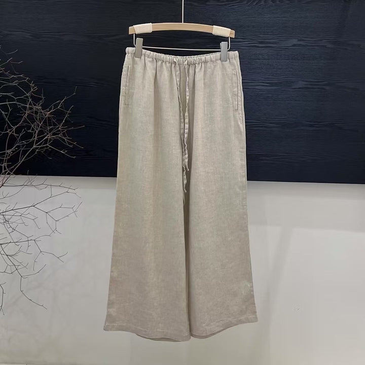 Femme Bred Linnedragt med elastisk linning Stilla
