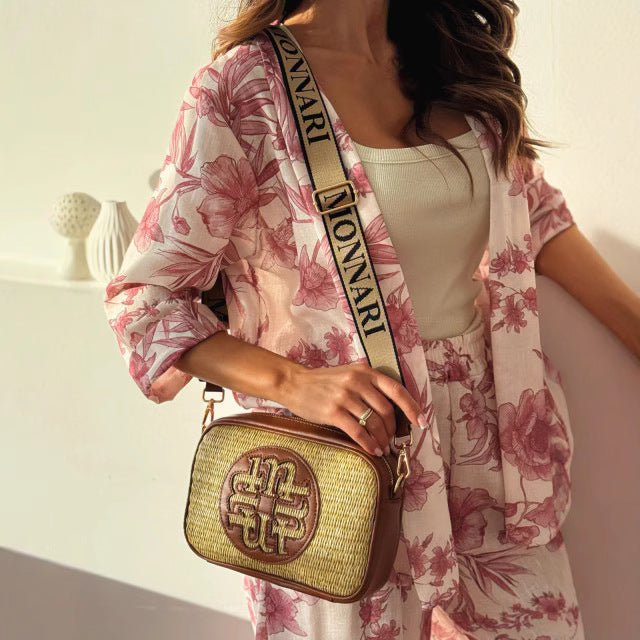 Damer casual top med blomsterdesign Stilla