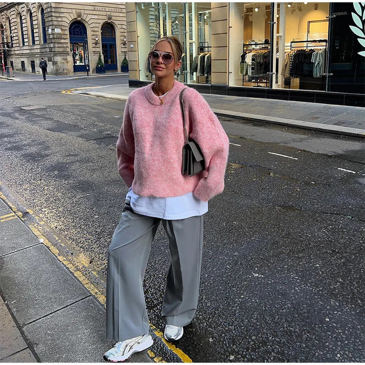 Damer Oversized Sweater Stilla
