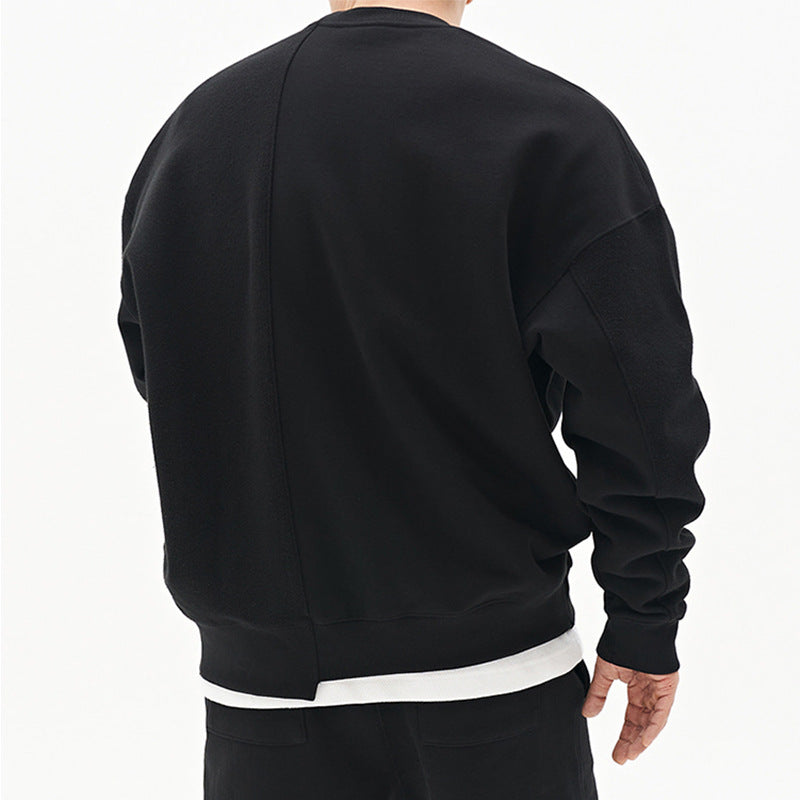 Herre Hoodie med innovativ skæring og blødt for Stilla