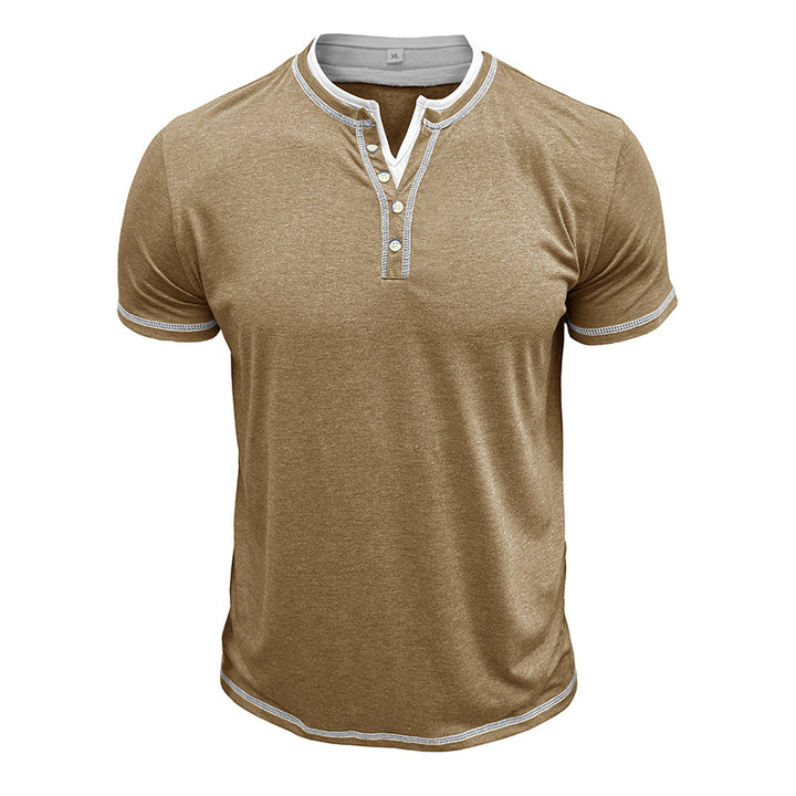 Herrer Poloshirt med knaplukning Stilla
