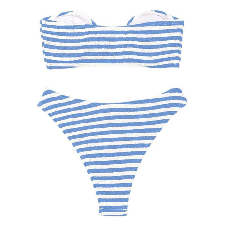 Dame bikini sæt med stropper og bandeau Stilla