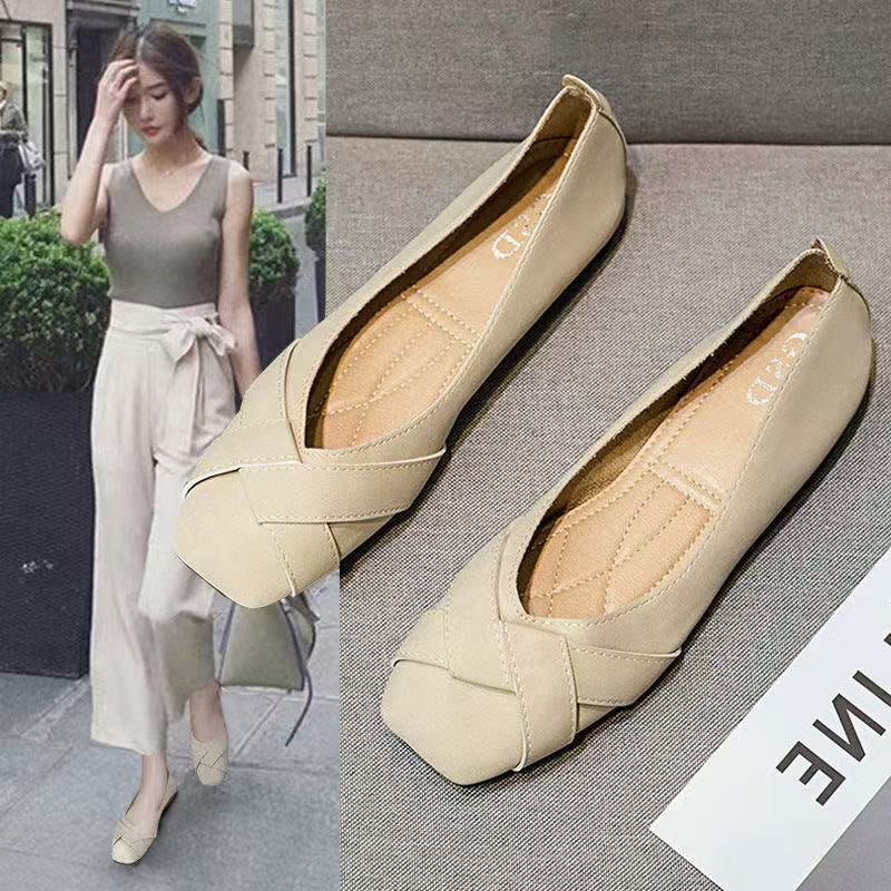Dame Ballerinas med elegant knude-design og komfortabel indersål Stilla