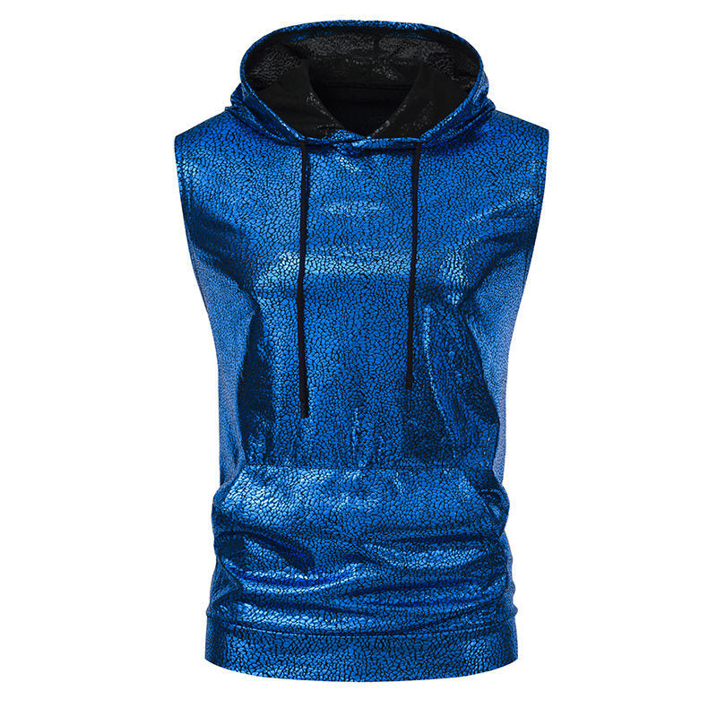 Herrer Ærmeløs Performance Hoodie Stilla