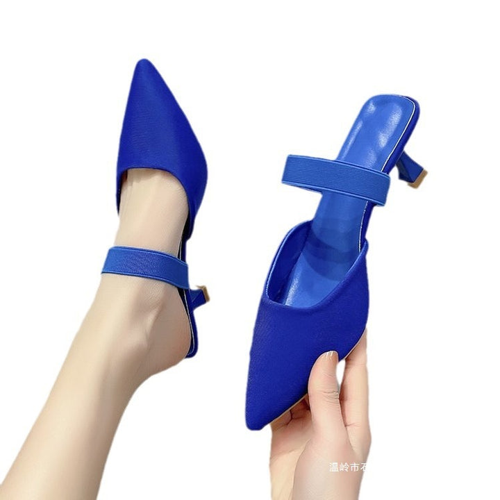 Dame Slingback-pumper med elegant spids design og komfortabel hælrem Stilla