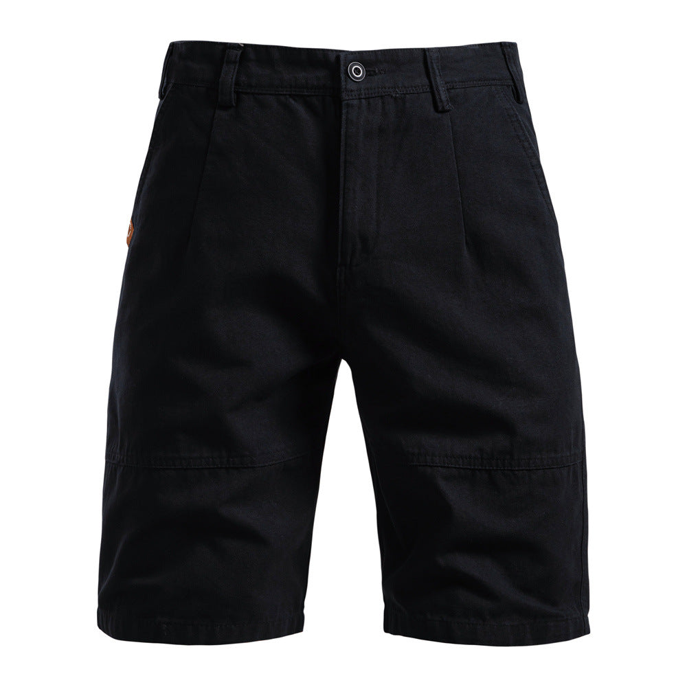 Herrer Cargo-Shorts med praktiske sidelommer og elastisk talje Stilla