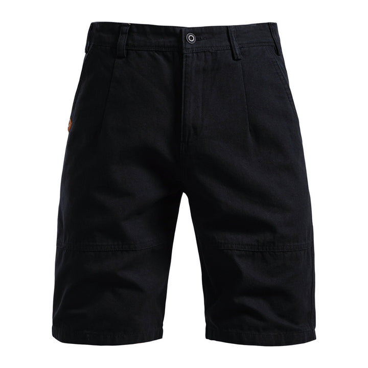 Herrer Cargo-Shorts med praktiske sidelommer og elastisk talje Stilla