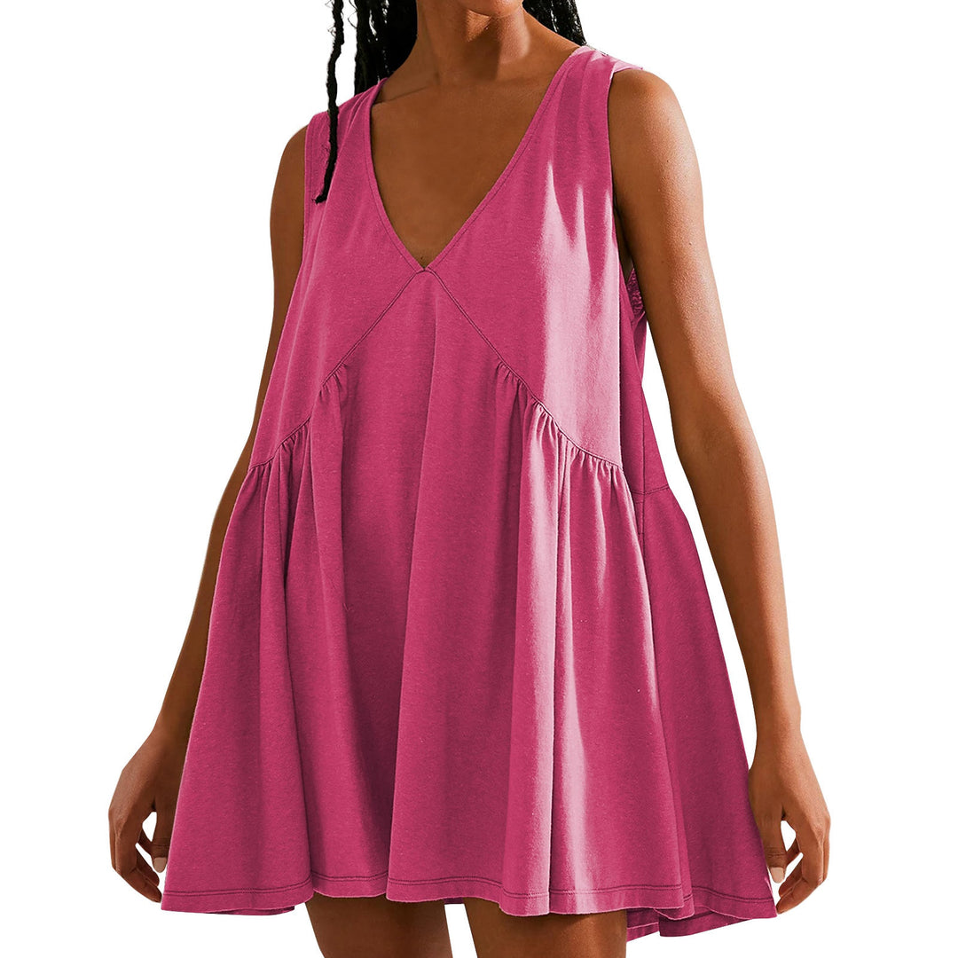 Femme Flowing A-Line Mini Kjole Stilla