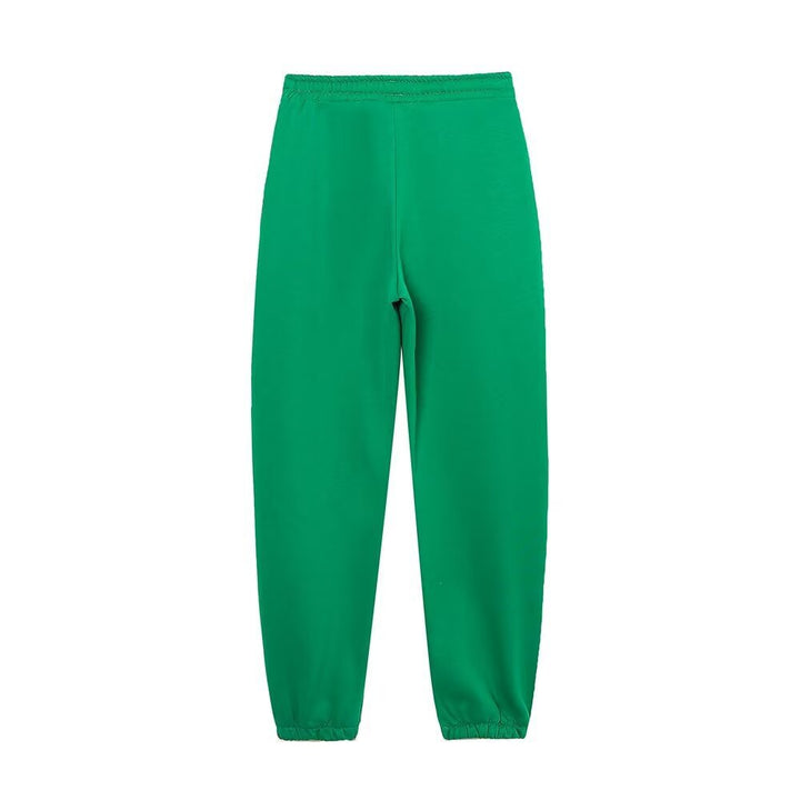 Femme Casual Høj talje Joggingbukser med snøre Stilla