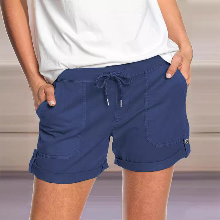 Dame Komfortable og stilfulde Shorts med justerbar talje og praktiske sidelommer Stilla