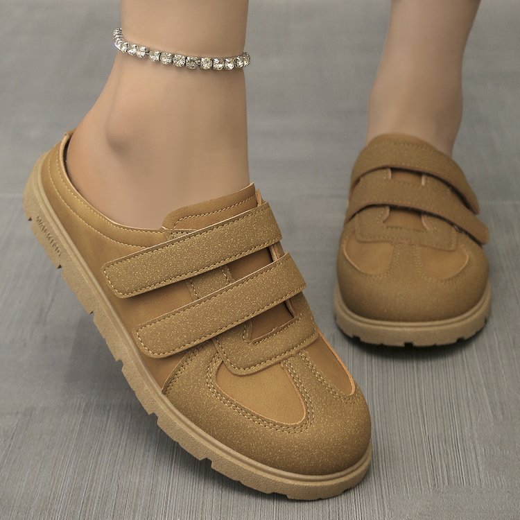 Dame behagelige Clogs med justerbare velcro-remme og ergonomisk fodseng Stilla