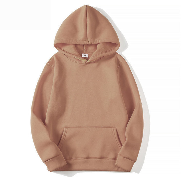 Kvinders hoodie lavet af blød fleece med praktisk kengurulomme Skovae