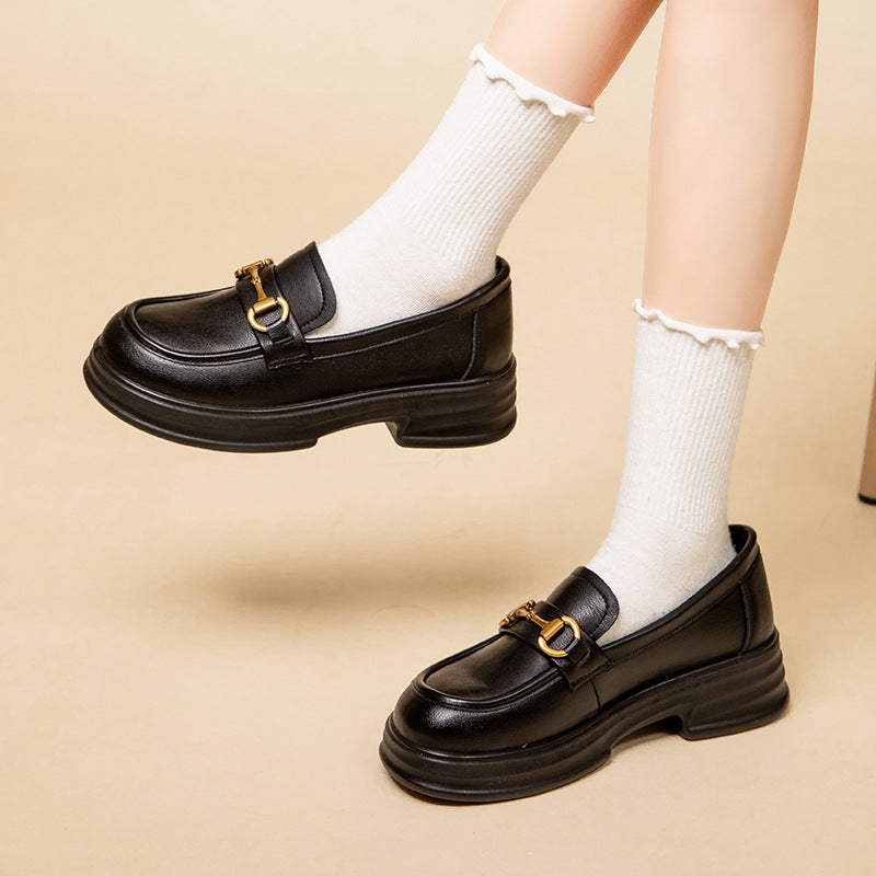 Femme Chic Kæde Detalje Slipper Stilla