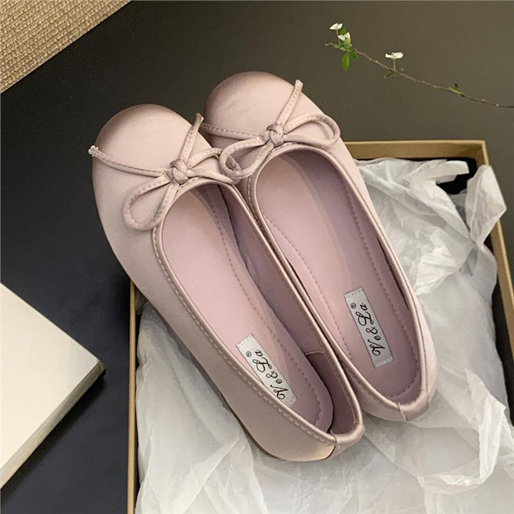 Femme Bånd-Detalje Ballerinaer Stilla