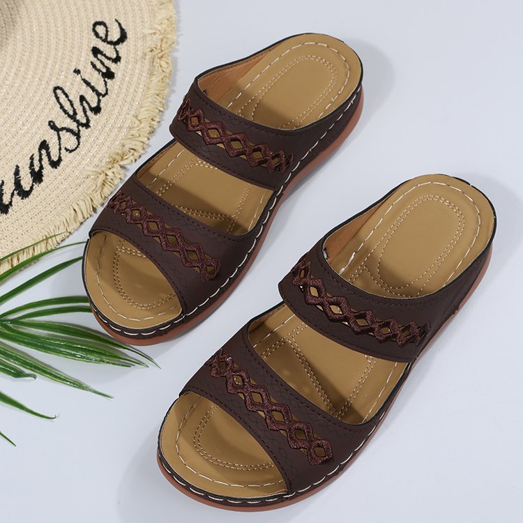 Dame Komfort Slide Sandaler Stilla