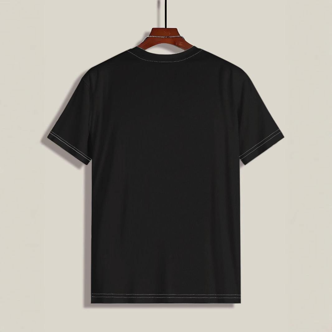 Herre T-shirt med stilfuldt ørnedesign og blødt bomuldsstof Stilla