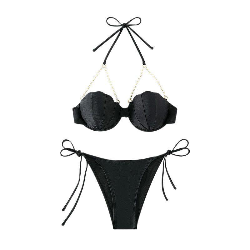 Dame Shell-Shape Bikini Sæt Stilla