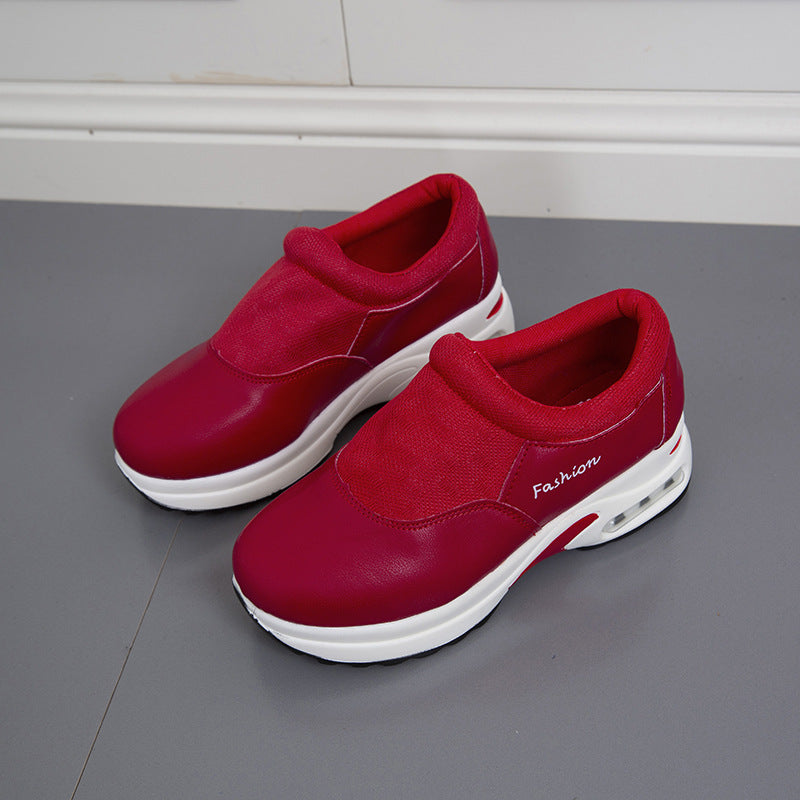 Damer Komfortable Slip-On Sneakers med åndbart mesh-overflade og polstret fodseng Stilla