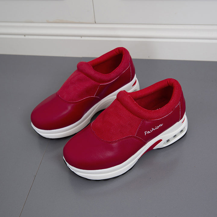 Damer Komfortable Slip-On Sneakers med åndbart mesh-overflade og polstret fodseng Stilla