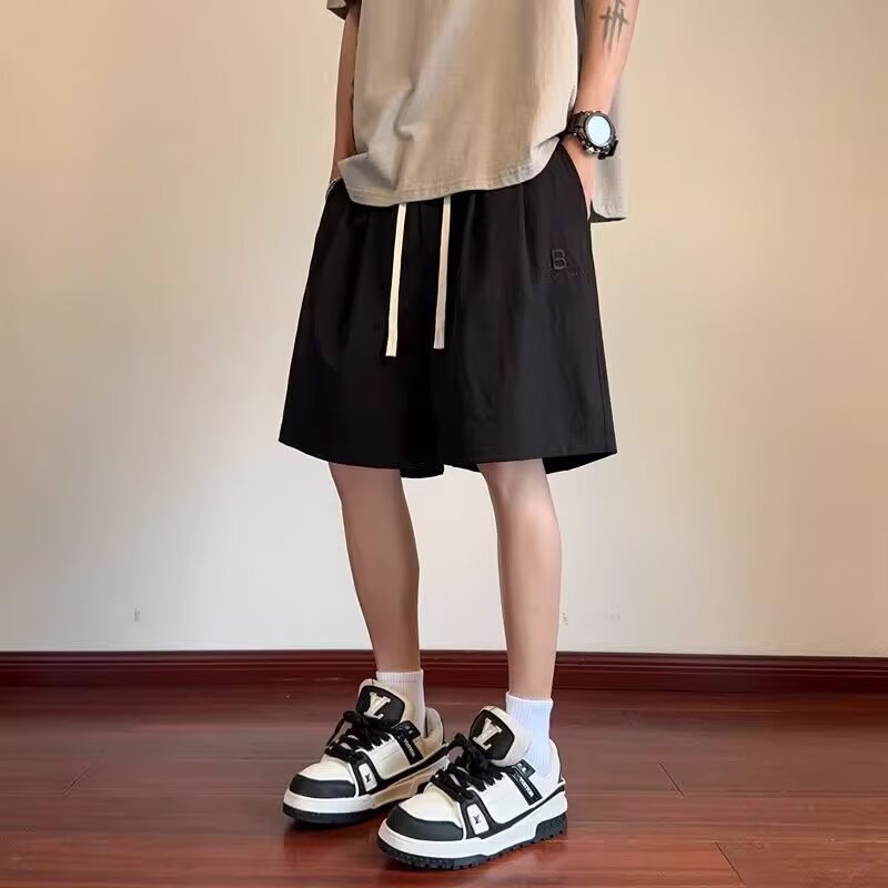 Herrer Behagelige Linned-Shorts med justerbar snor og sidelommer Stilla