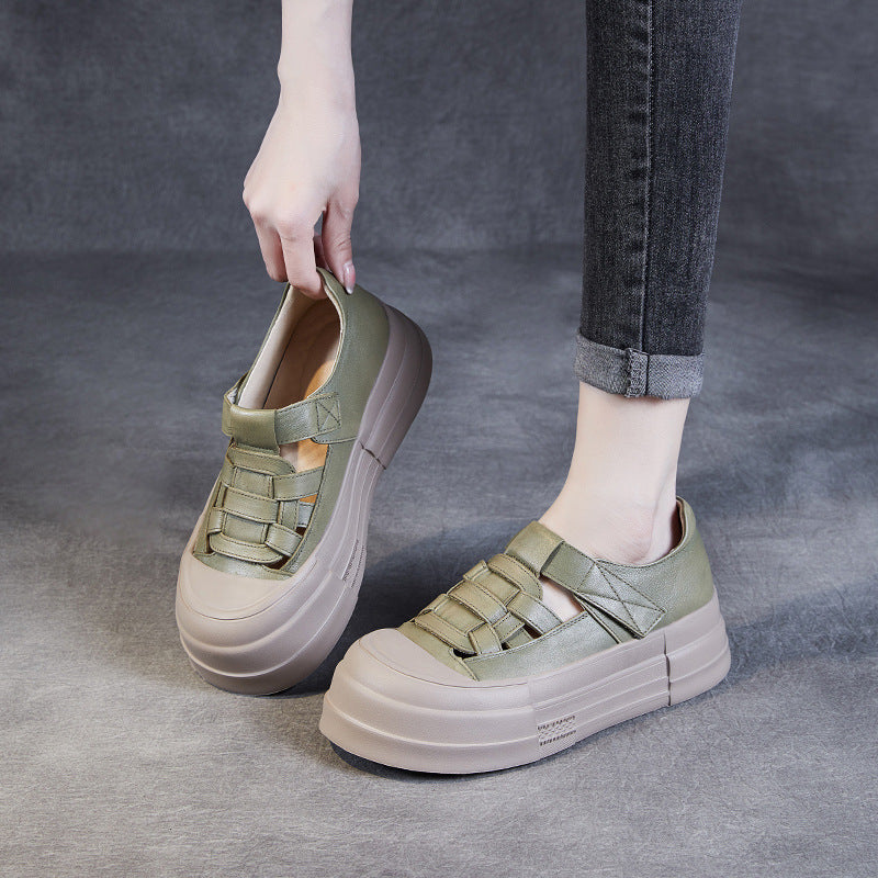 Dame Chunky Platform Slide Sneakers Stilla