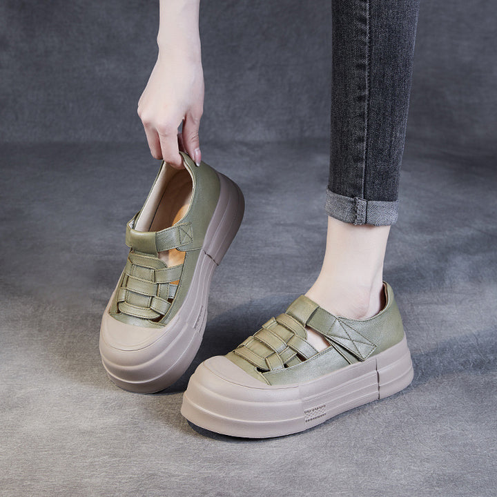 Dame Chunky Platform Slide Sneakers Stilla