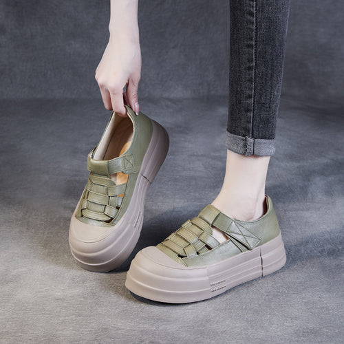 Dame Chunky Platform Slide Sneakers Stilla