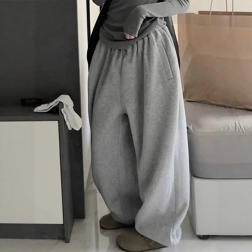 Dame komfortable Sweatpants med elastisk linning og afslappet pasform Skovae