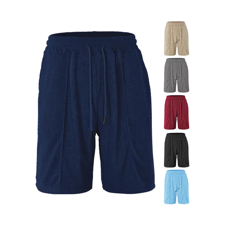 Herrer Sportlige Shorts med struktureret design og elastisk talje Stilla