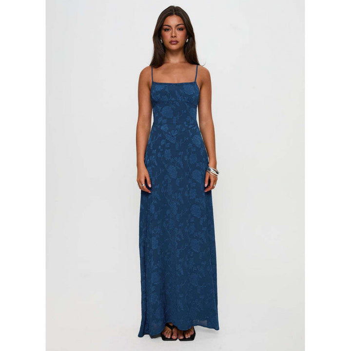 Dame Elegant Maxi Kjole Stilla