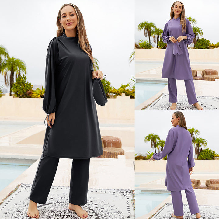 Kvinder Fashionabel Abaya-outfit med elegant snit Stilla