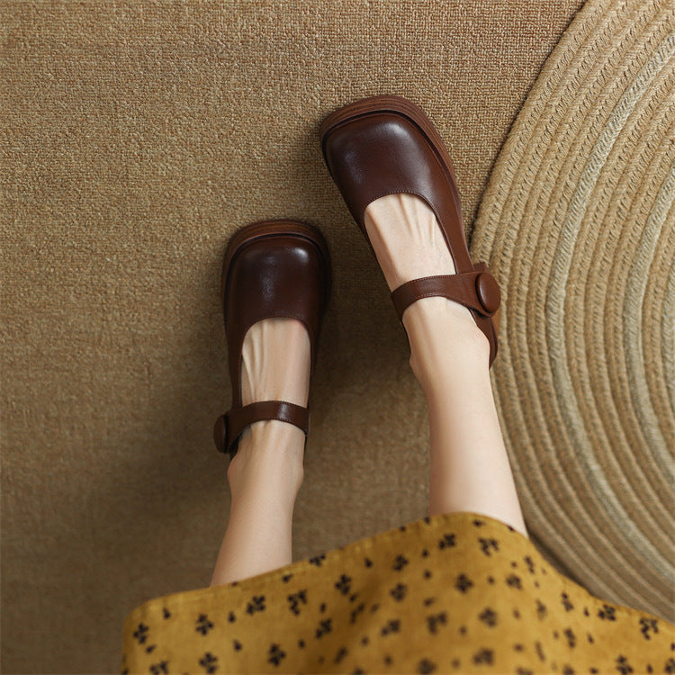 Dame Slingback-pumps med komfortabel blokhæl og elegant silhuet Stilla