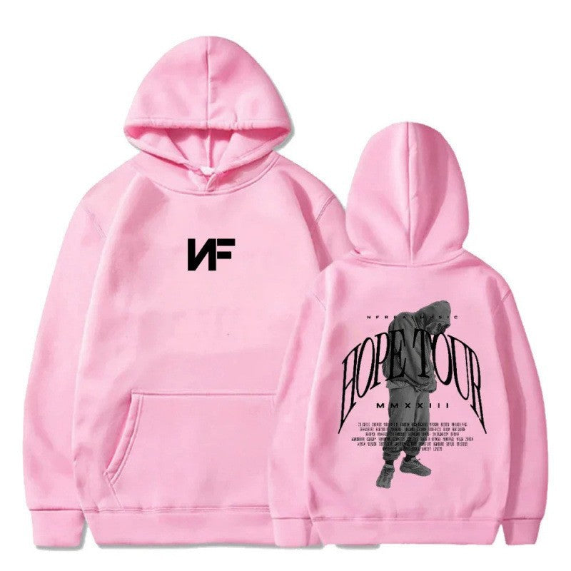 Women's hoodie with exclusive tour print Skovae