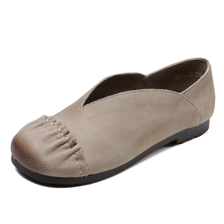 Dame stilfulde Slippers med unikt foldet design Stilla