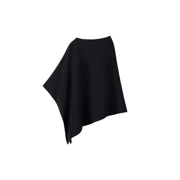 Dame Poncho i blød, kvalitetsmateriale med elegant snit Stilla