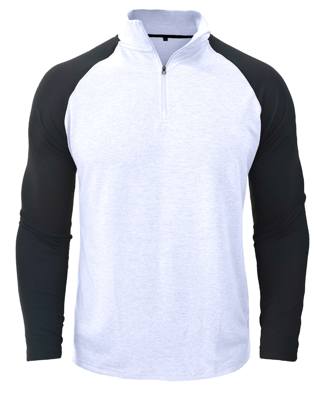Herrer Sporty Pullover med Ståkrave og Lynlås Stilla