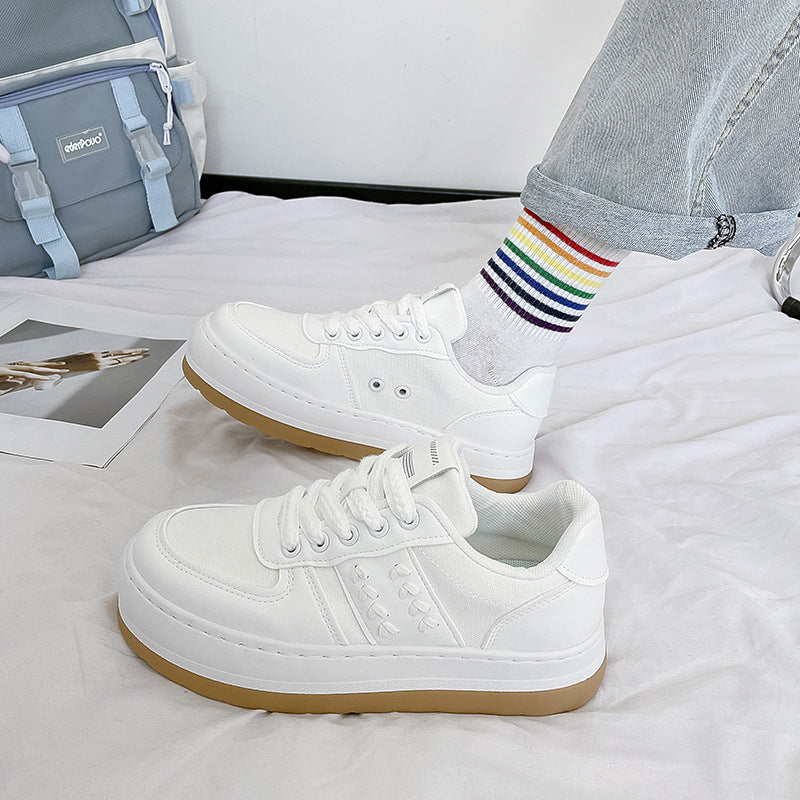 Dame højtop sneakers med blødt indvendigt for og skridsikker platformssål Stilla